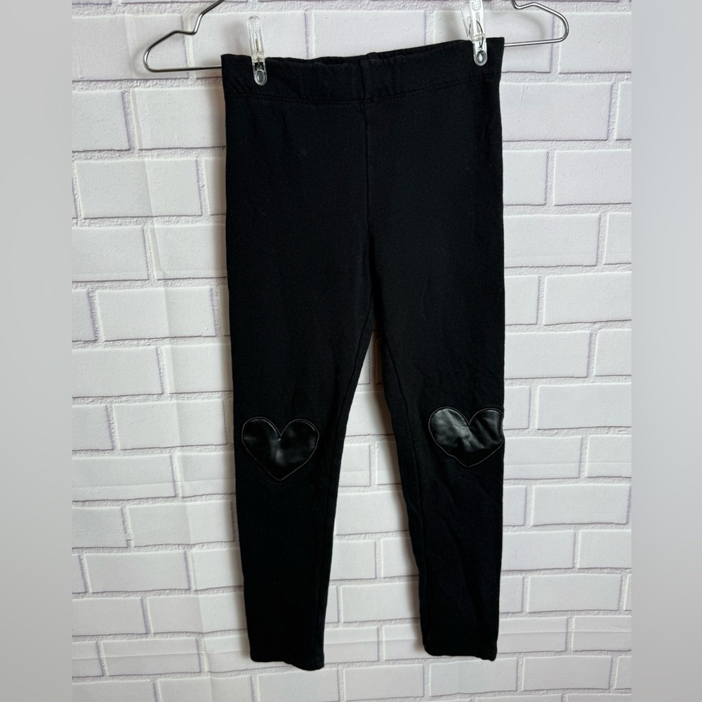 H&M Black Leggings Stretchy Performance Fabric/size 8
